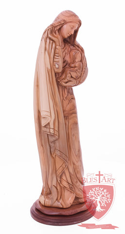 Mary with baby Jesus, Two Sizes available 19.5" and 12" Height