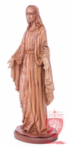 Blessed Mother Mary - Olive wood