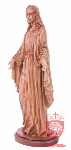 Blessed Mother Mary - Olive wood