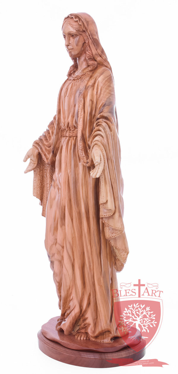 Blessed Mother Mary - Olive wood