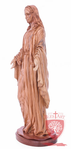 Blessed Mother Mary - Olive wood