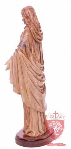 Blessed Mother Mary - Olive wood