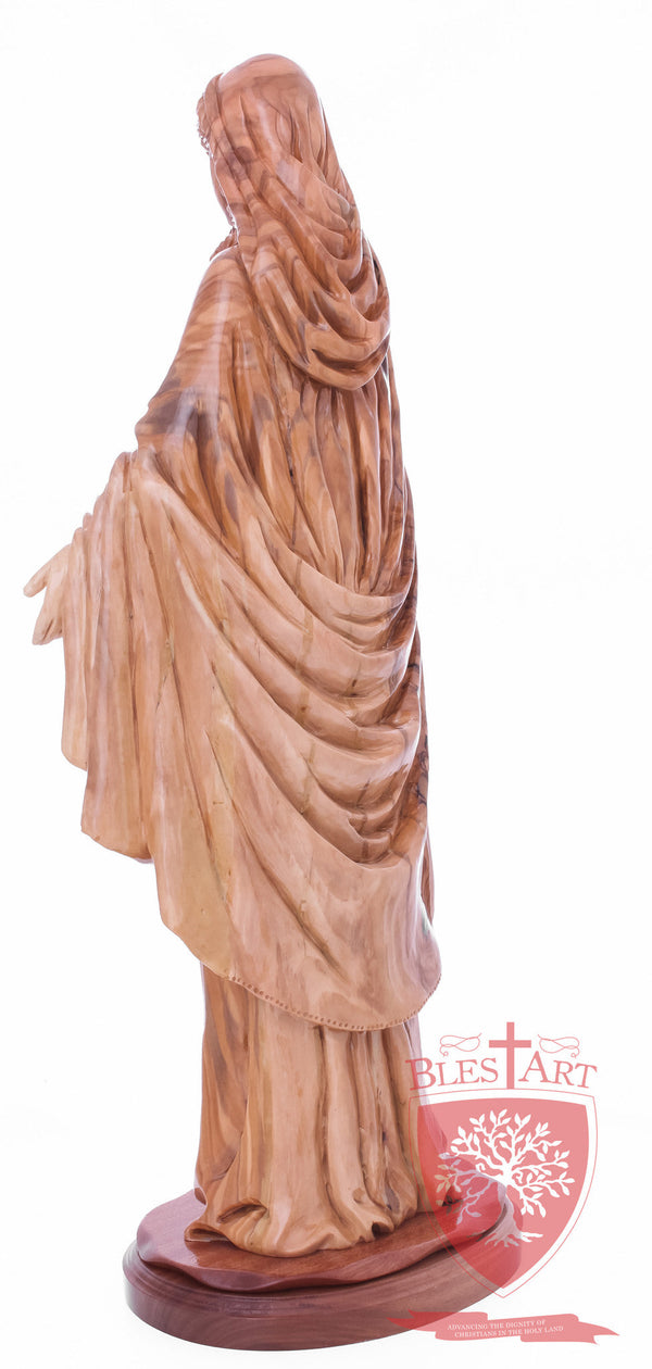 Blessed Mother Mary - Olive wood