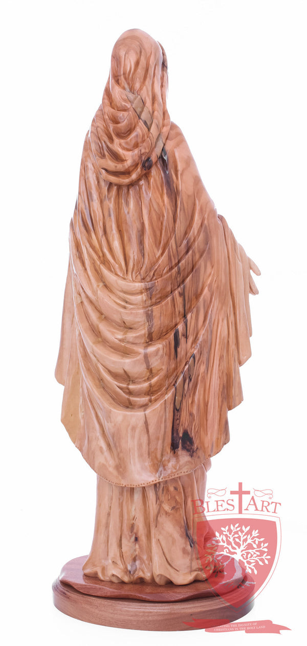 Blessed Mother Mary - Olive wood