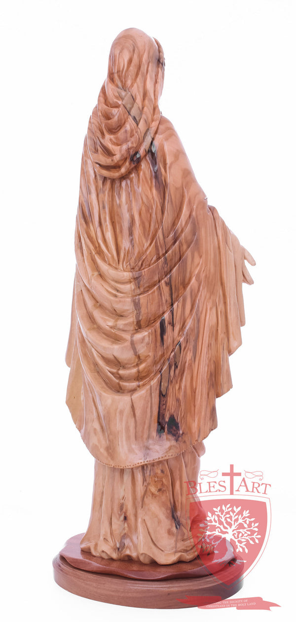 Blessed Mother Mary - Olive wood