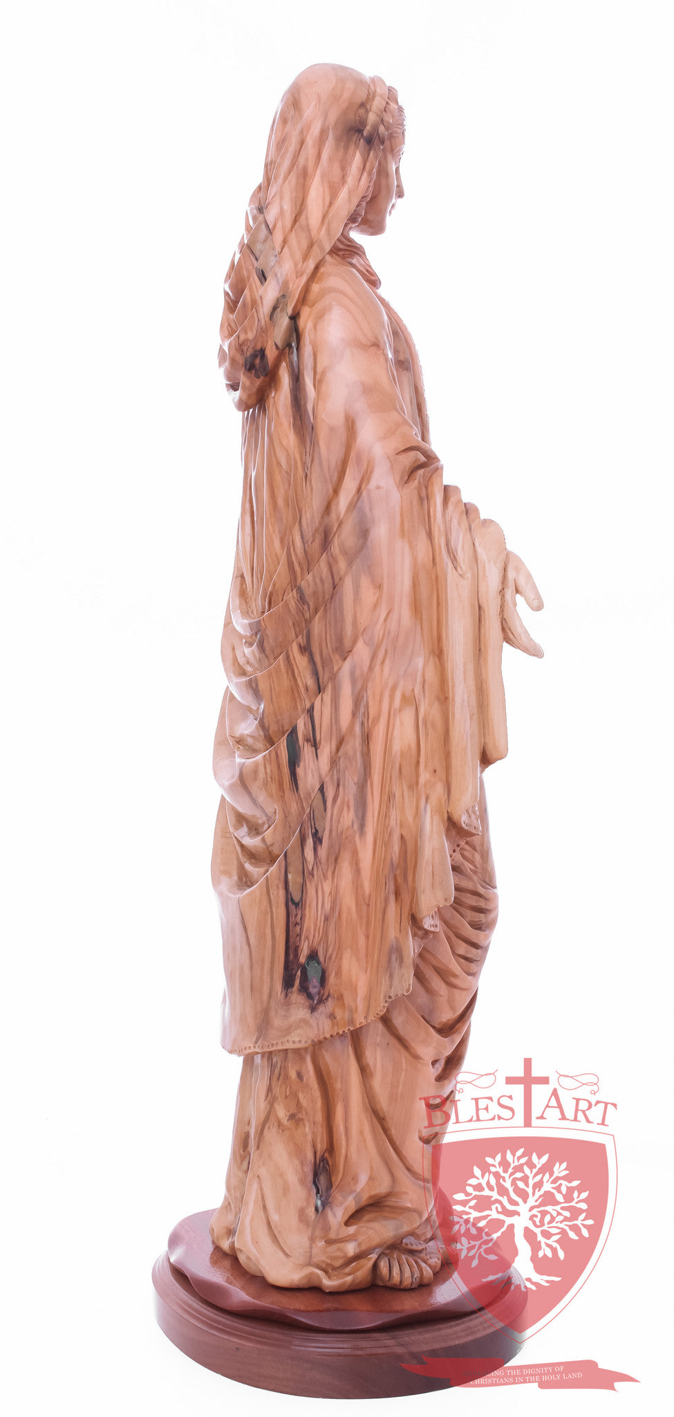 Blessed Mother Mary - Olive wood