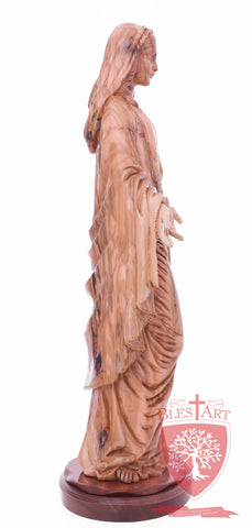 Blessed Mother Mary - Olive wood