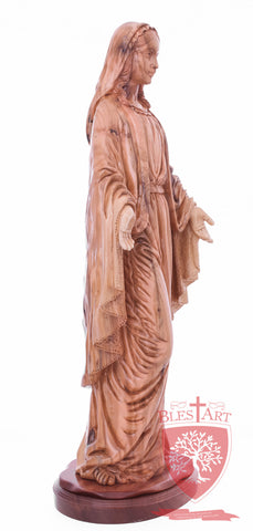 Blessed Mother Mary - Olive wood