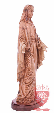 Blessed Mother Mary - Olive wood