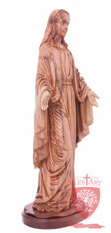 Blessed Mother Mary - Olive wood