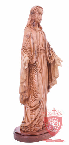 Blessed Mother Mary - Olive wood