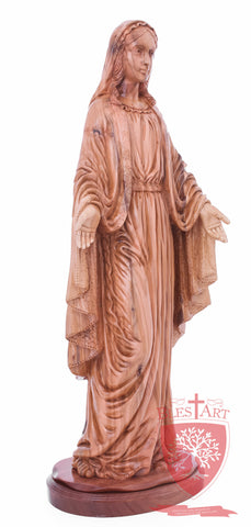 Blessed Mother Mary - Olive wood