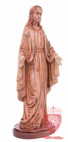 Blessed Mother Mary - Olive wood