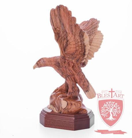 American Style Eagle - Olive wood