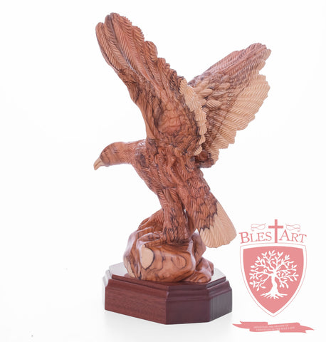 American Style Eagle - Olive wood