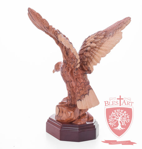 American Style Eagle - Olive wood