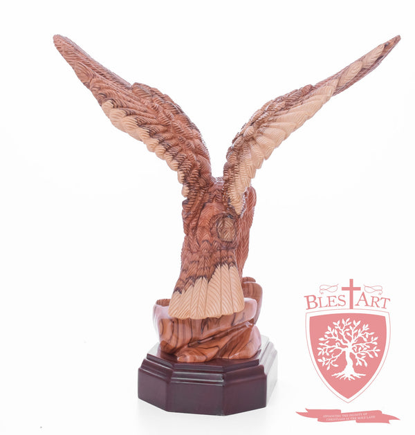 American Style Eagle - Olive wood