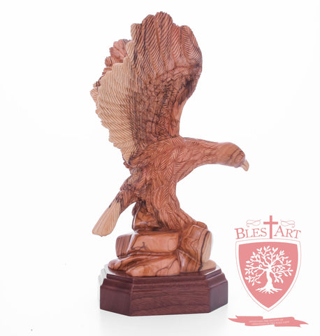 American Style Eagle - Olive wood