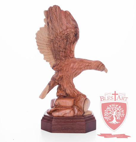 American Style Eagle - Olive wood