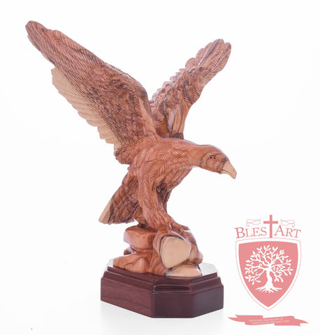 American Style Eagle - Olive wood