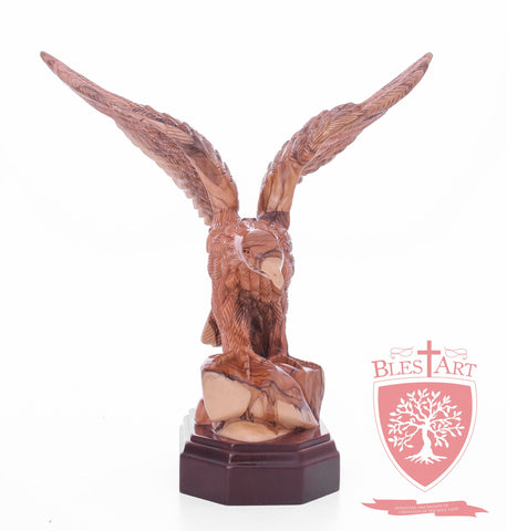 American Style Eagle - Olive wood