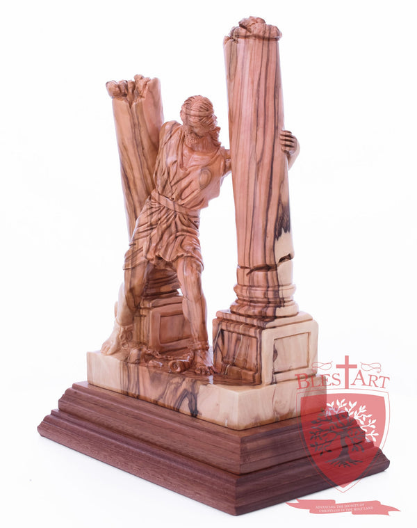 Samson destroying the temple, Size: 8.5" 5" 11.5"