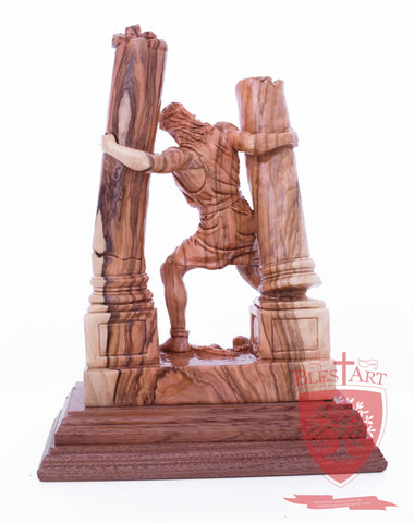 Samson destroying the temple, Size: 8.5" 5" 11.5"