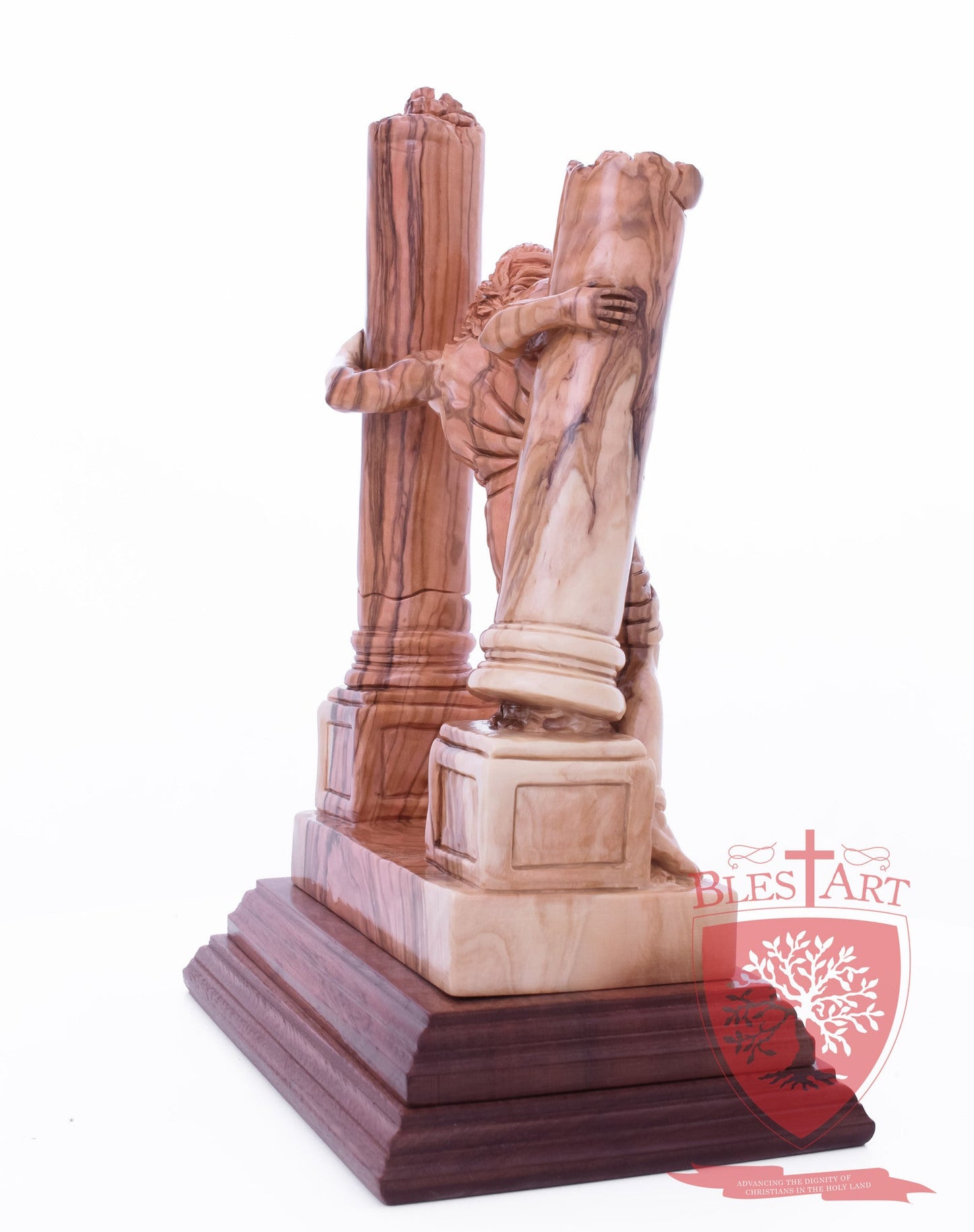 Samson destroying the temple, Size: 8.5" 5" 11.5"