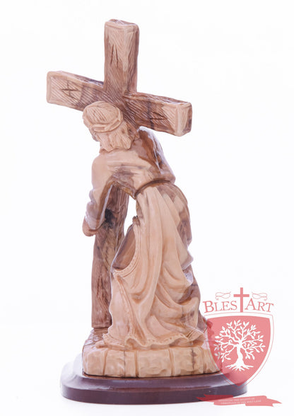 Jesus carrying the cross, museum quality, multiple sizes