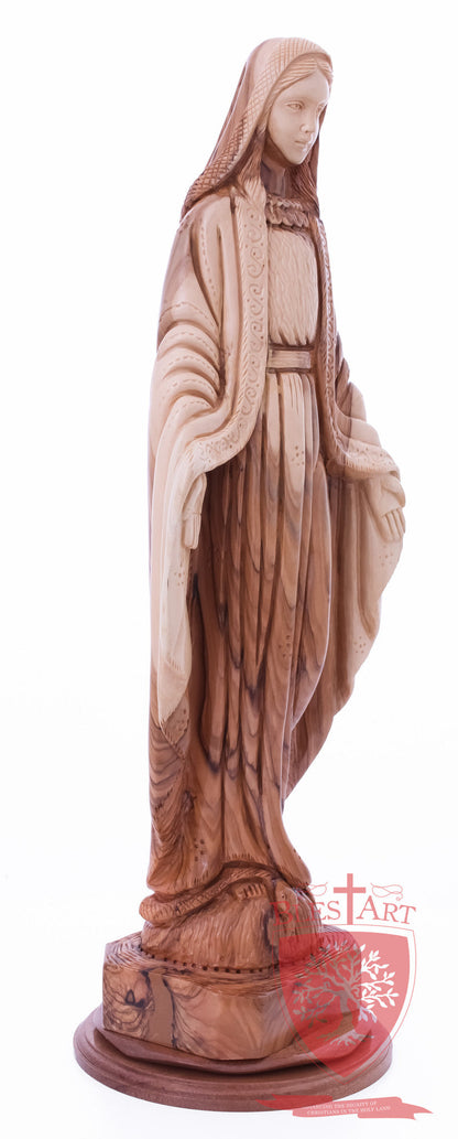 Mother Mary of the Grace. Size: 14" / 36 cm Height