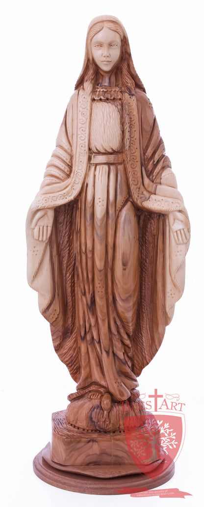 Mother Mary of the Grace. Size: 14" / 36 cm Height