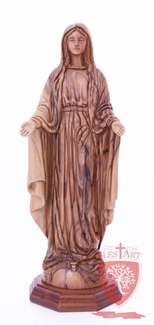 Blessed Mother Mary - Olive wood