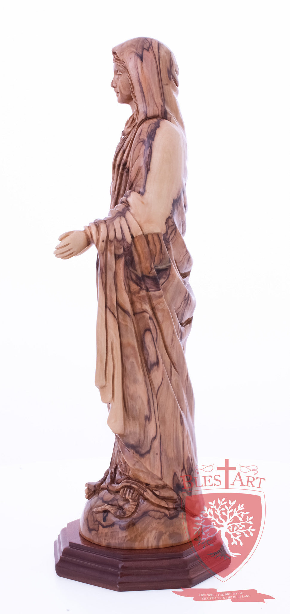 Blessed Mother Mary - Olive wood
