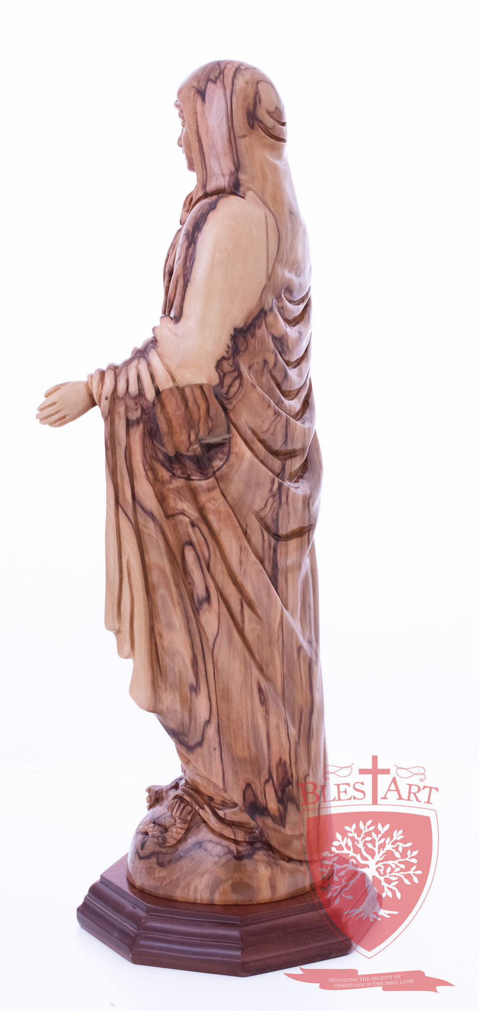 Blessed Mother Mary - Olive wood