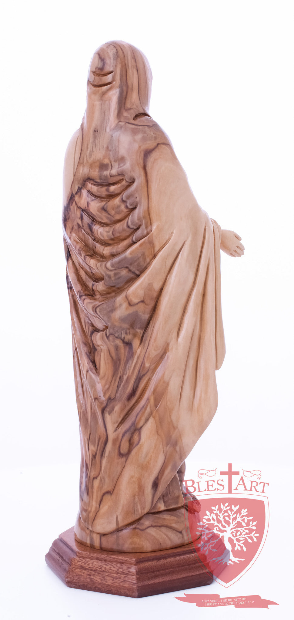 Blessed Mother Mary - Olive wood