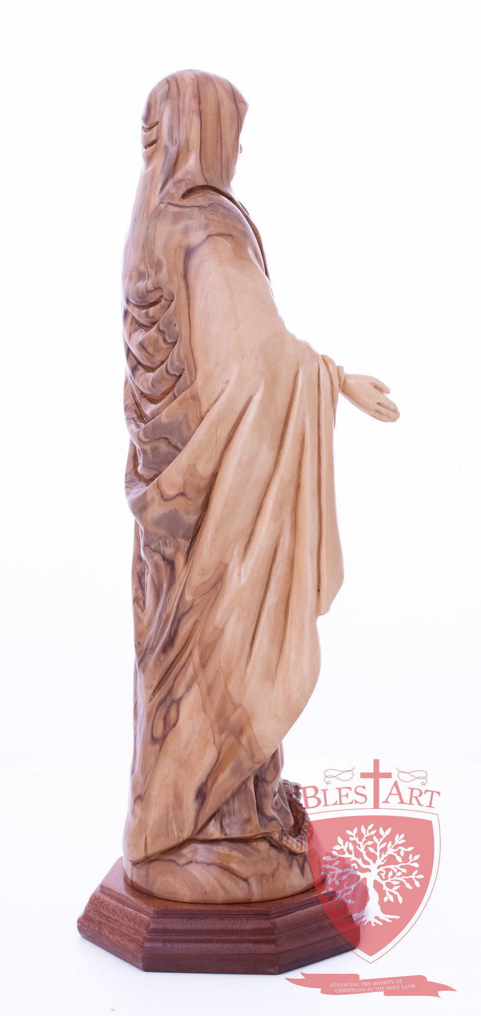 Blessed Mother Mary - Olive wood