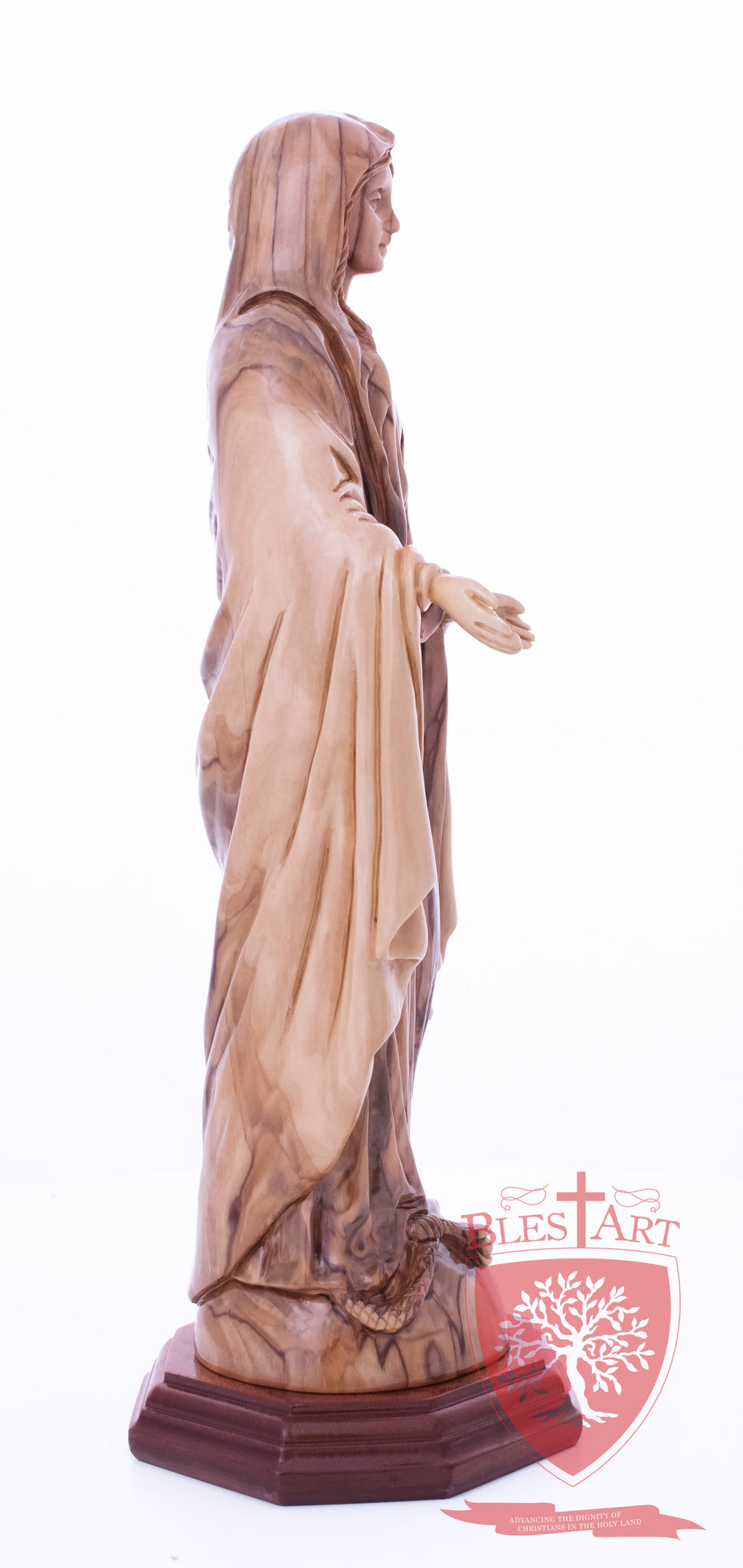 Blessed Mother Mary - Olive wood