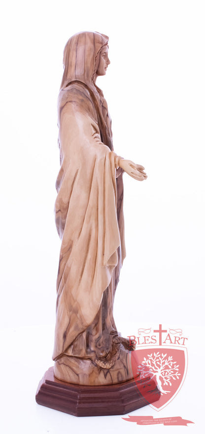 Blessed Mother Mary - Olive wood