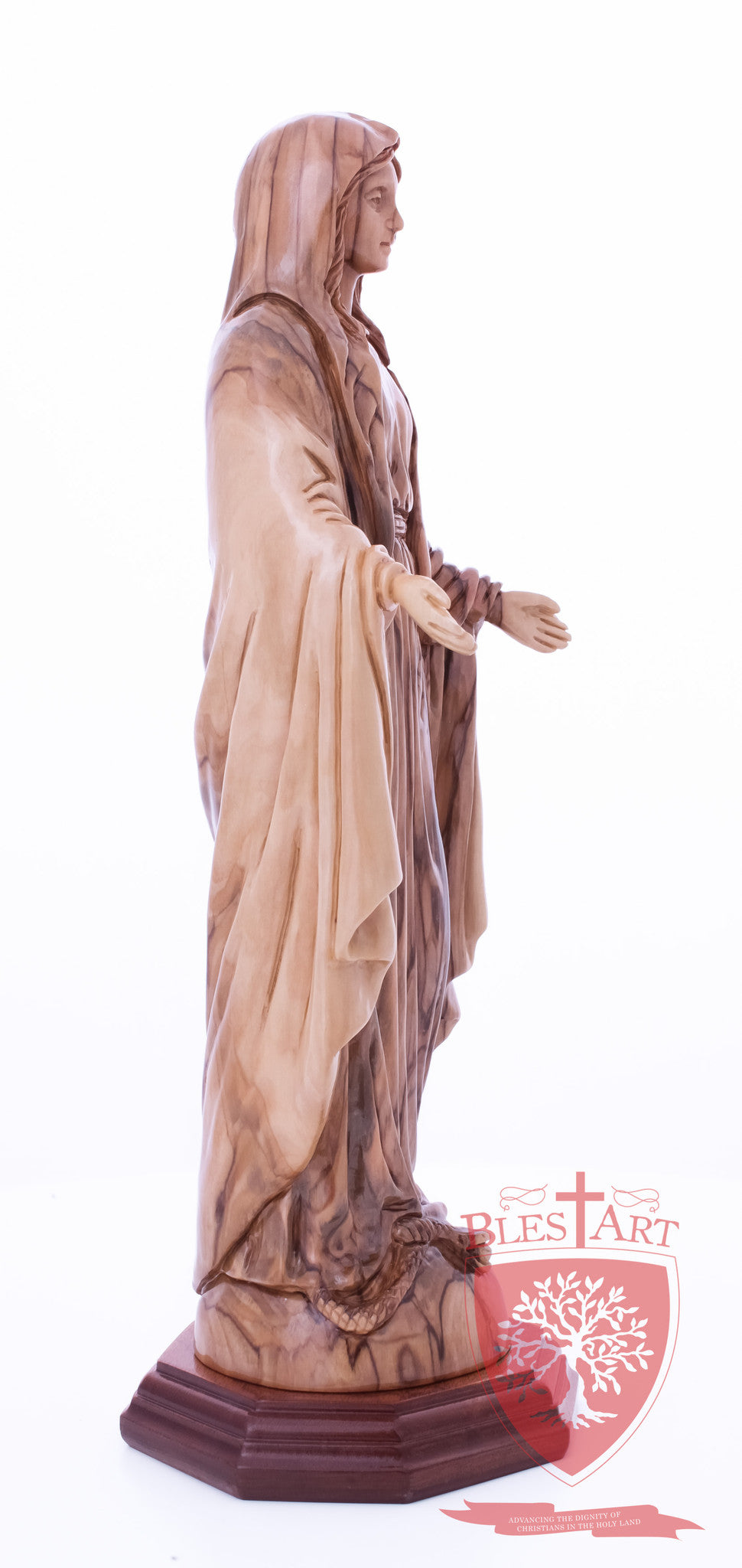 Blessed Mother Mary - Olive wood
