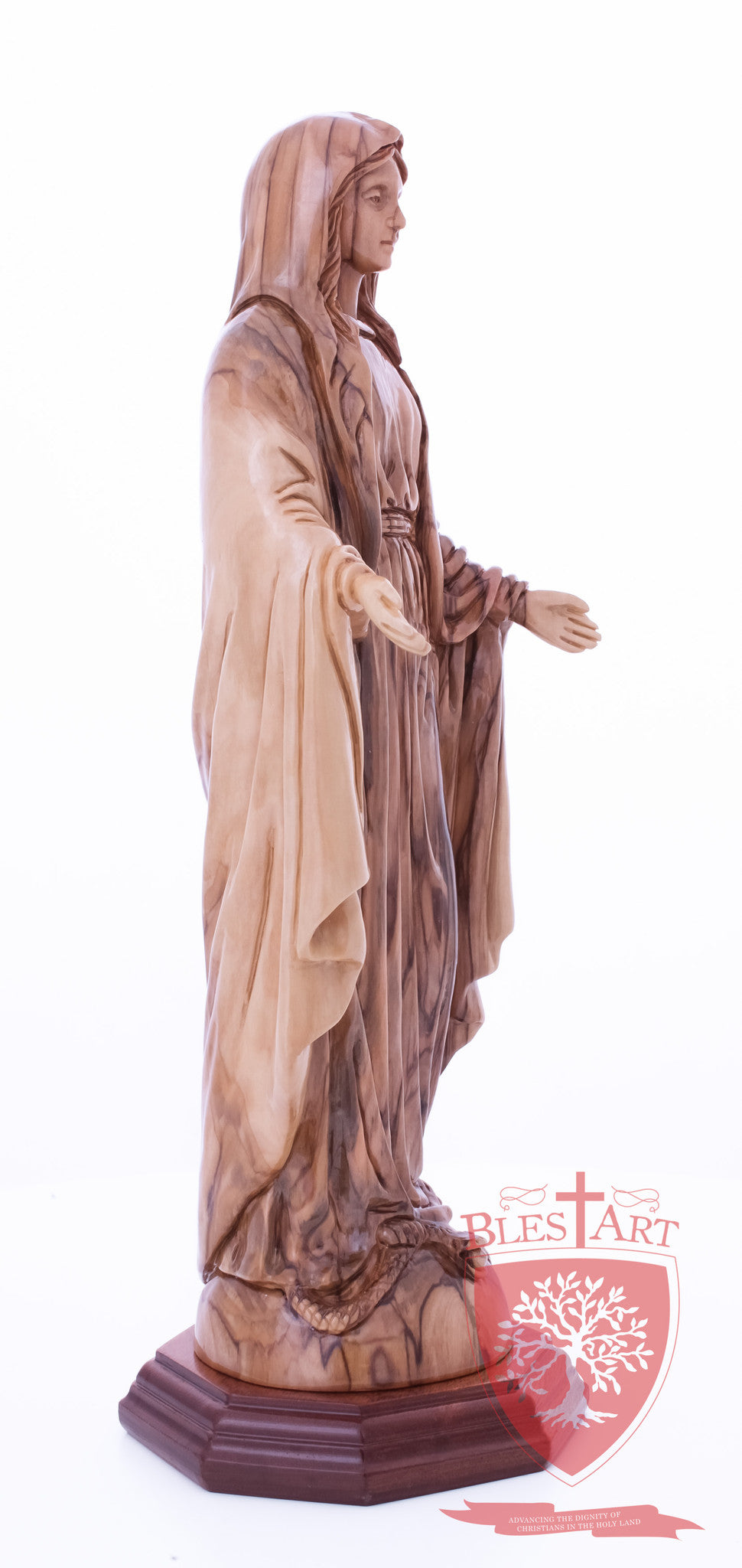 Blessed Mother Mary - Olive wood