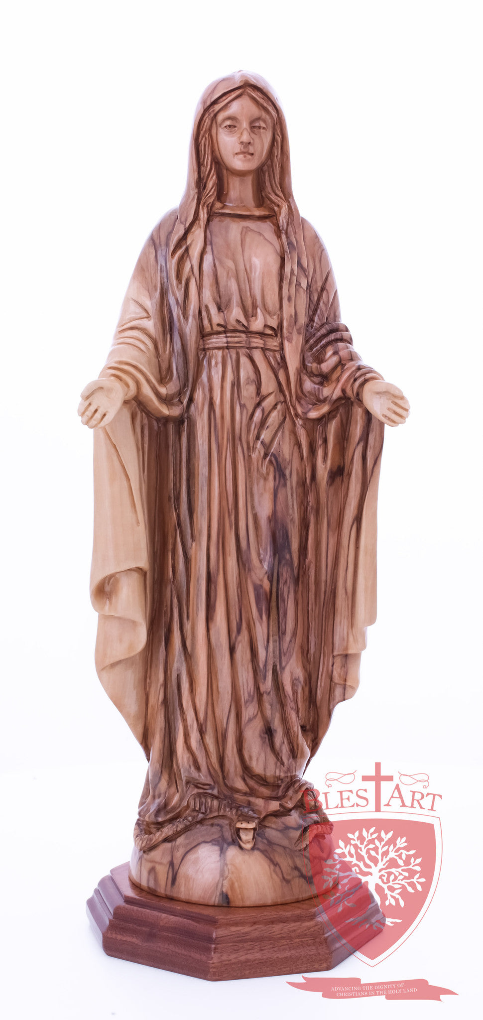 Blessed Mother Mary - Olive wood