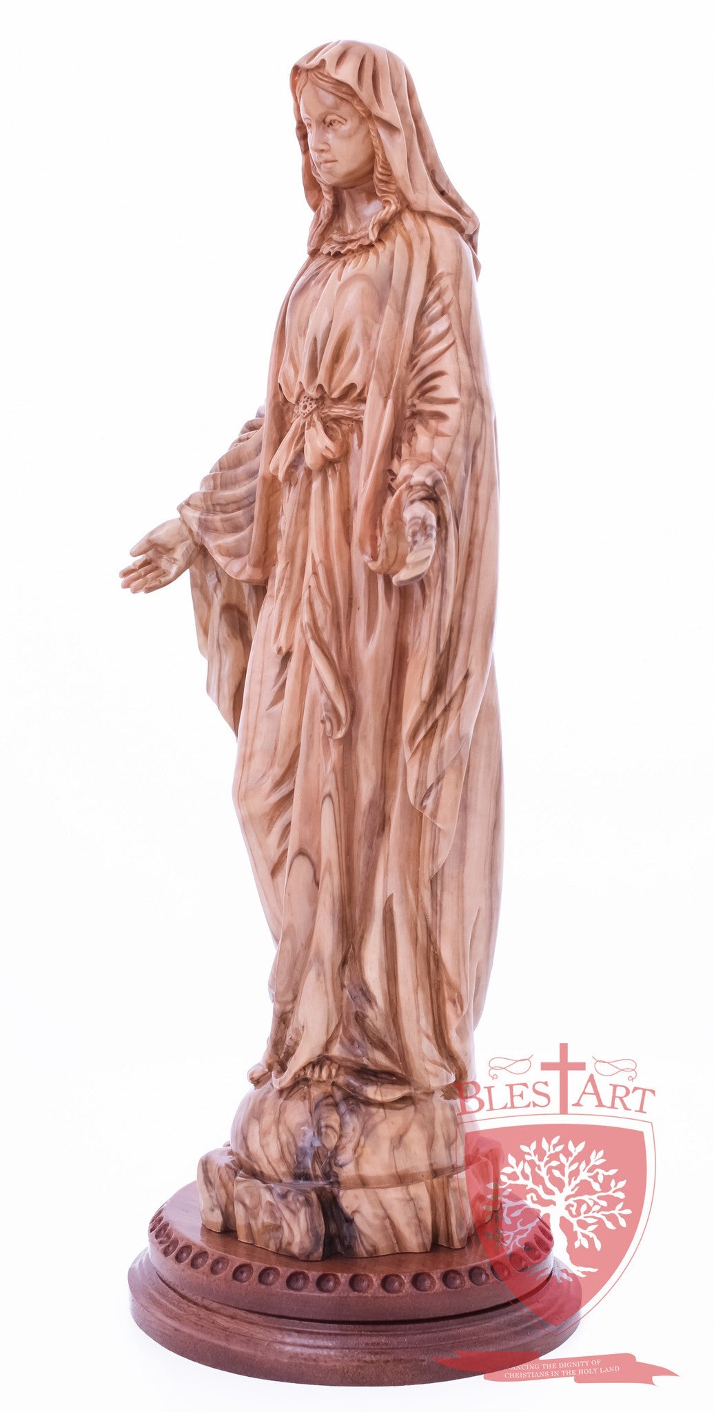 Blessed Mother Mary - Olive wood