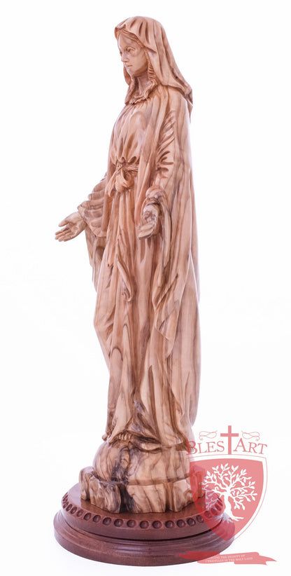 Blessed Mother Mary - Olive wood