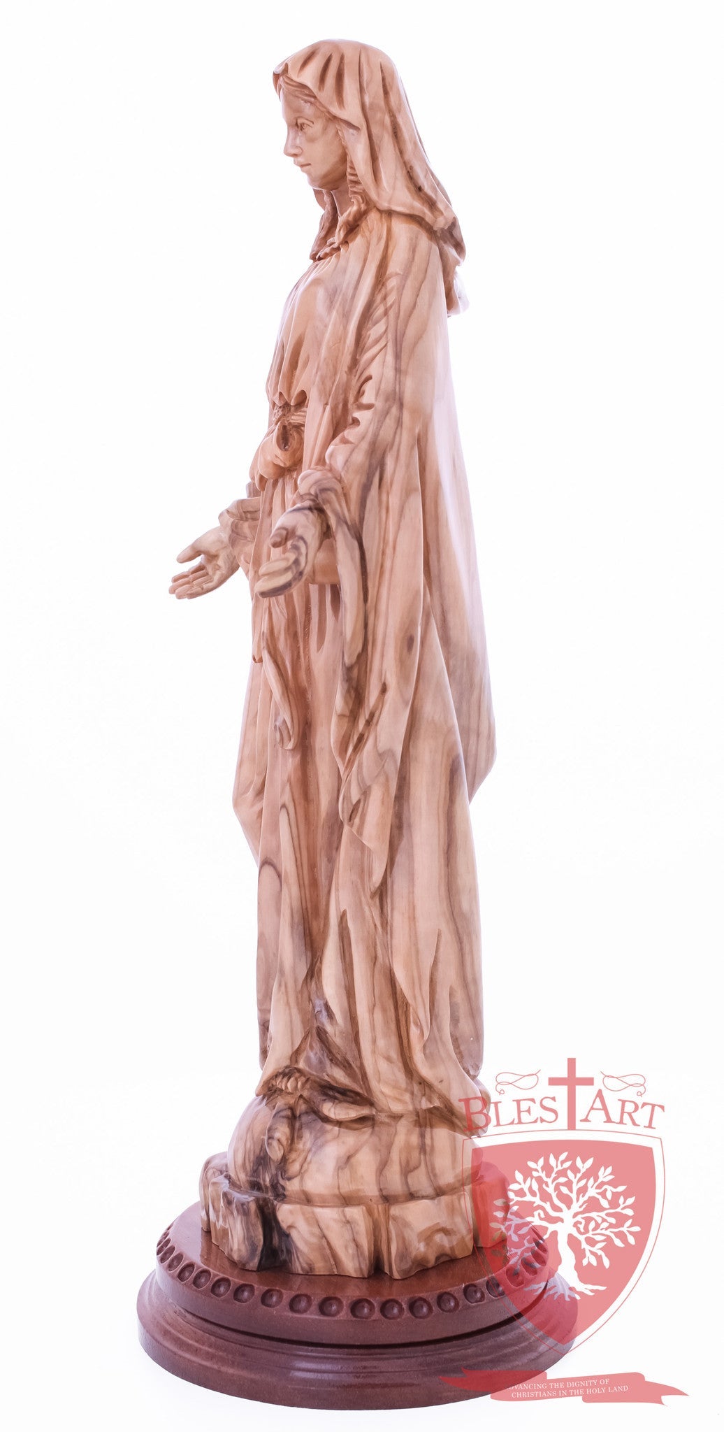 Blessed Mother Mary - Olive wood