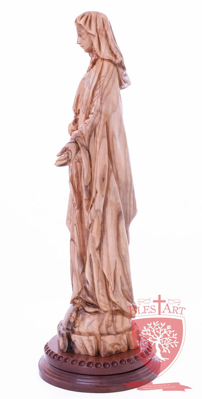 Blessed Mother Mary - Olive wood