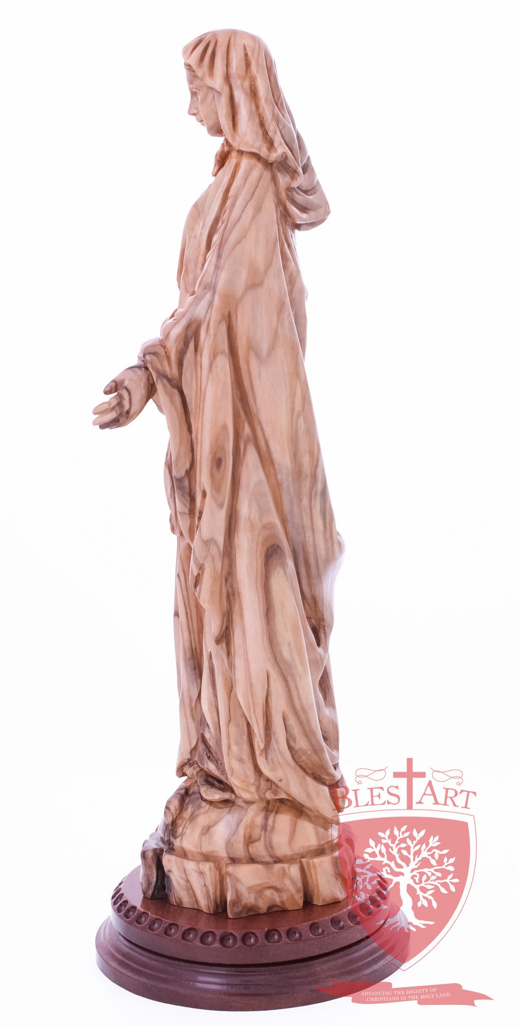 Blessed Mother Mary - Olive wood