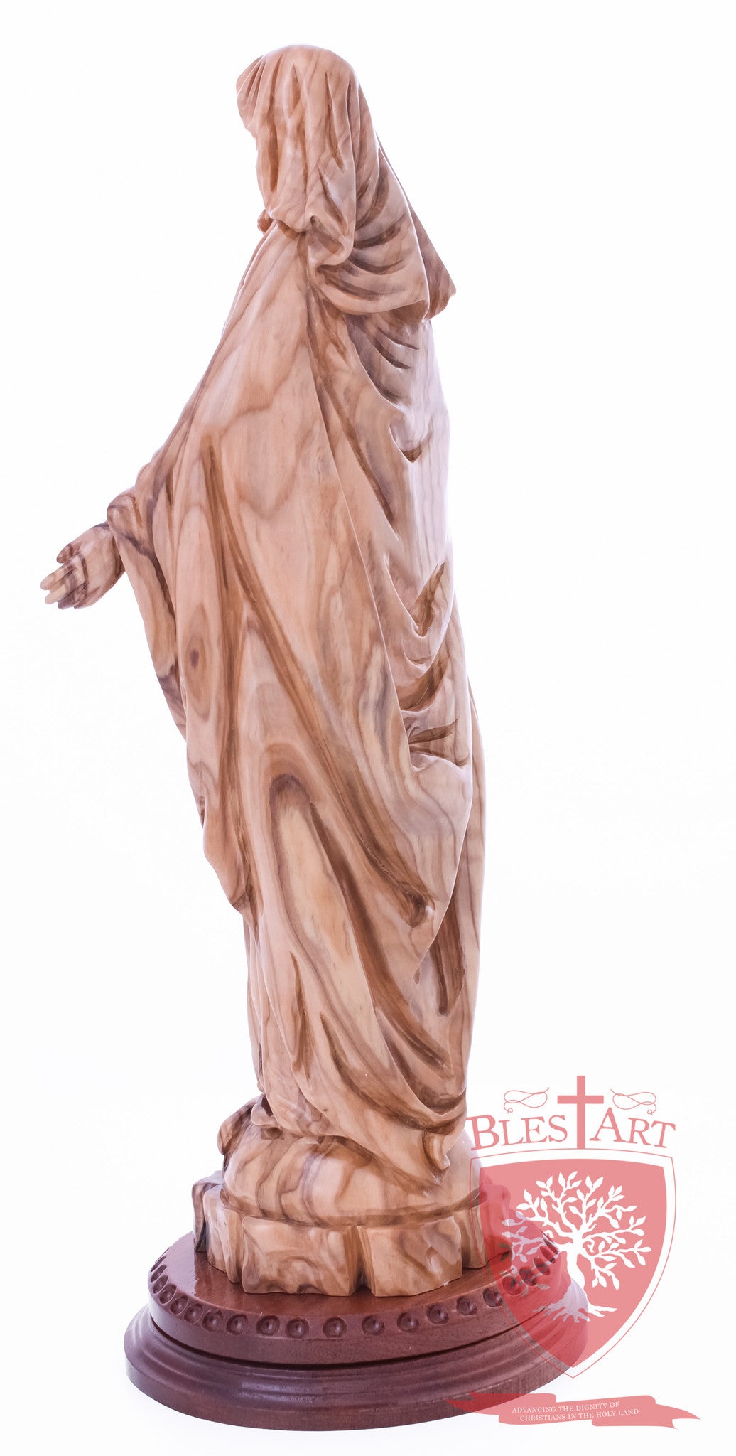 Blessed Mother Mary - Olive wood