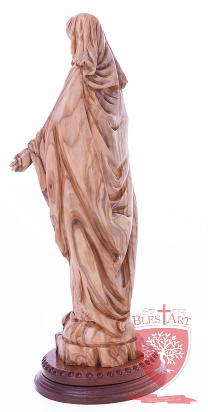 Blessed Mother Mary - Olive wood
