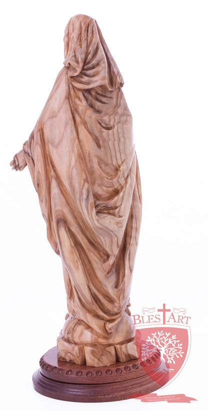 Blessed Mother Mary - Olive wood