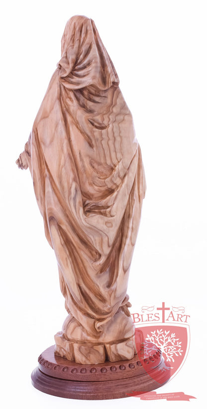 Blessed Mother Mary - Olive wood